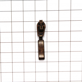 Preview: Automatik-Schieber mit Bogen klein messing-antik